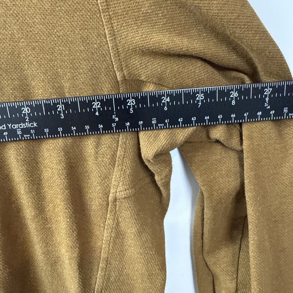 Arc'teryx Men's Long Sleeve Henley Shirt Brown Size XXL Snap Button - Picture 7 of 14